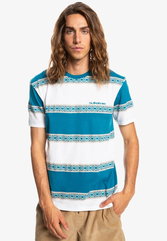 T-shirt imprimé - sea port Quiksilver T-shirt Imprimé - Sea Port -Quiksilver Soldes 51b603fa8e334d058508e340812d7b6d
