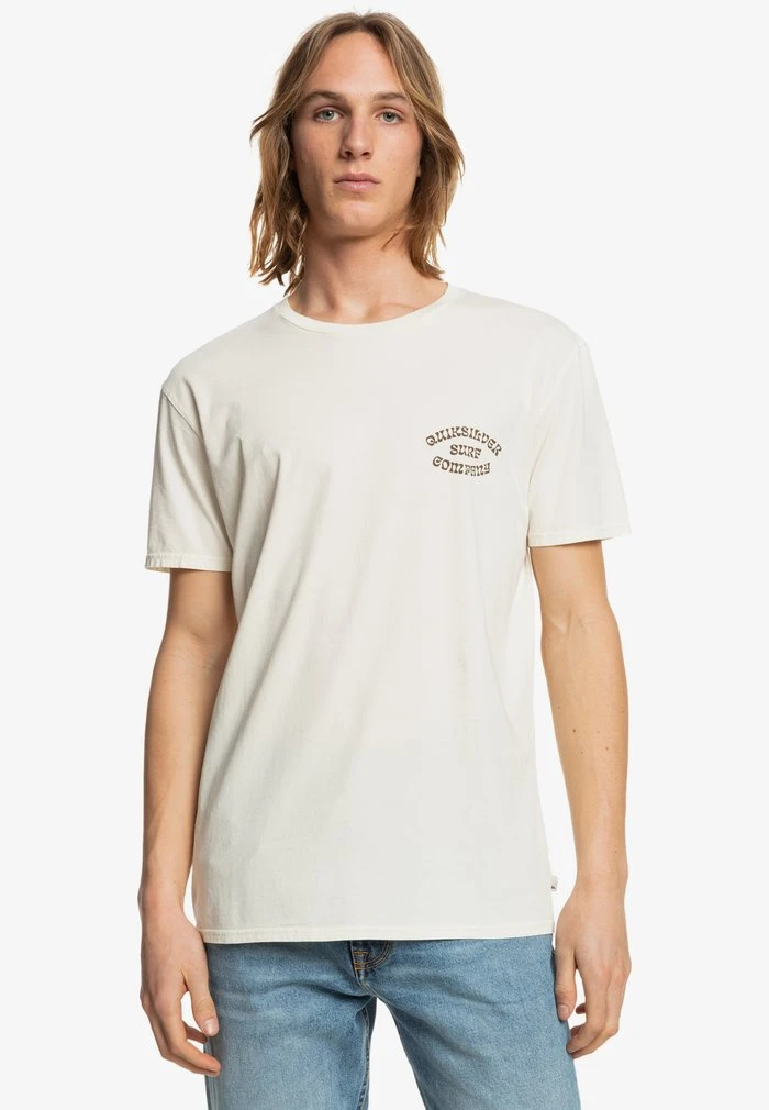 Quiksilver T-shirt Imprimé - Antique White 3 Quiksilver T-shirt Imprimé - Antique White