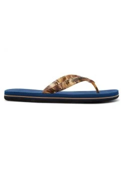 Quiksilver HALEIWA - Tongs - Blue -Quiksilver Soldes 527296baaa984f10ae6e02cc4489ad97