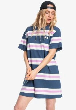 Quiksilver Robe En Jersey - Essentials Vintage Indigo