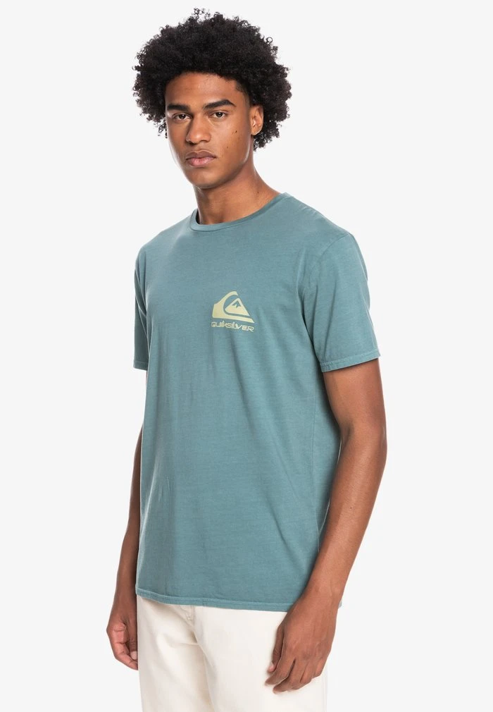 Quiksilver HOW ARE YOU FEELING - T-shirt Imprimé - Sea Pine 6 Quiksilver HOW ARE YOU FEELING - T-shirt Imprimé - Sea Pine – Image 4