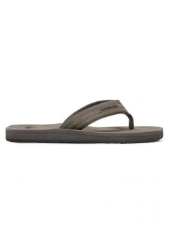 Quiksilver CARVER - Tongs - Grey/grey/black -Quiksilver Soldes 5393c2826f29487db70f2a2749a14b6a