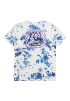 Quiksilver T-shirt Imprimé - Blue -Quiksilver Soldes 53a1521a59d94133b5e8908a0ac10238