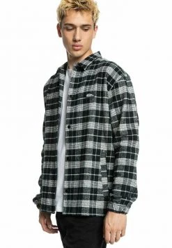 Quiksilver Chemise - Black Coach Checks -Quiksilver Soldes 548c88923b83438a9fd492fe0dc9a1be