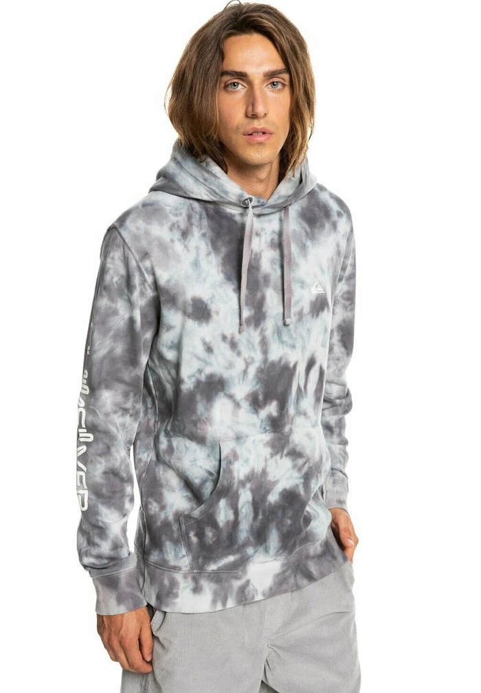 Quiksilver NATURAL TIE DYE - Sweat à Capuche - Iron Gate Cloudy Tie Dye 6 Quiksilver NATURAL TIE DYE - Sweat à Capuche - Iron Gate Cloudy Tie Dye – Image 4