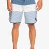 Quiksilver SURFSILK TIJUANA - Short De Bain - Antique White -Quiksilver Soldes 54e676ae674b460091b96142c955b6e9
