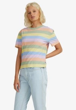 Quiksilver T-SHIRT FÜR FRAUEN EQWKT03102 - T-shirt Imprimé - Multicolored -Quiksilver Soldes 553c4a3f75604f26bc15451c8d12e090