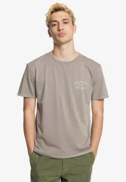 Quiksilver T-shirt Imprimé - Beige