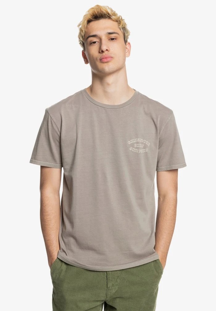 Quiksilver T-shirt Imprimé - Beige 3 Quiksilver T-shirt Imprimé - Beige