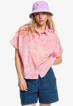 Quiksilver SUNDAZE TRIP - Chemisier - Pink -Quiksilver Soldes 56544a0c441c4c5d976a3750e075ab98