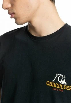 Quiksilver DREAM VOUCHER - T-shirt Imprimé - Black -Quiksilver Soldes 5709ebdfbcf341f9abafa06f0d963ebc