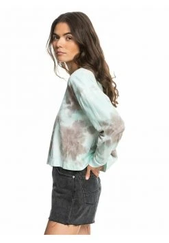 Quiksilver T-shirt à Manches Longues - Crystal -Quiksilver Soldes 5735534d093e4e26a3b09f78a6955a3e