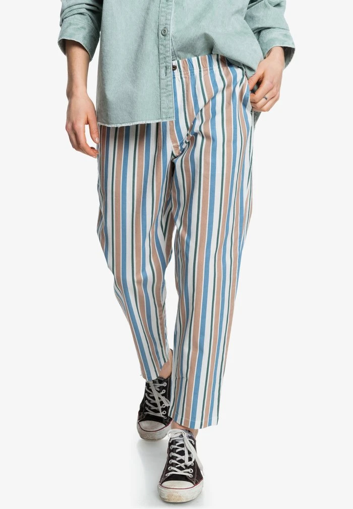 Quiksilver GREAT INFLUENCE - Pantalon Classique - Antique White Vertical Stripes 3 Quiksilver GREAT INFLUENCE - Pantalon Classique - Antique White Vertical Stripes