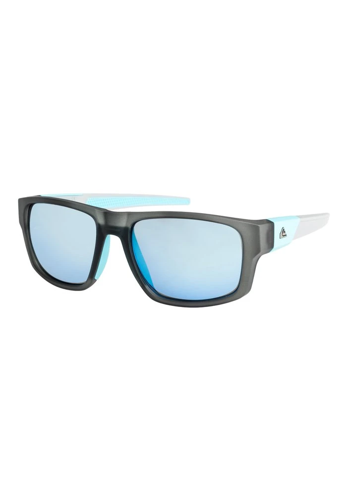 Quiksilver Lunettes De Soleil - Matt Crystal Smoke Flash Blue 3 Quiksilver Lunettes De Soleil - Matt Crystal Smoke Flash Blue
