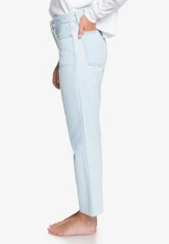 Quiksilver Jean Droit - Ice -Quiksilver Soldes 59545657c2db45aba878227d93375b38