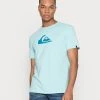 Quiksilver COMP LOGO SS - T-shirt Imprimé - Blue