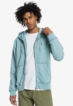 Quiksilver TRIP AWAY - Sweat à Capuche Zippé - Citadel Blue