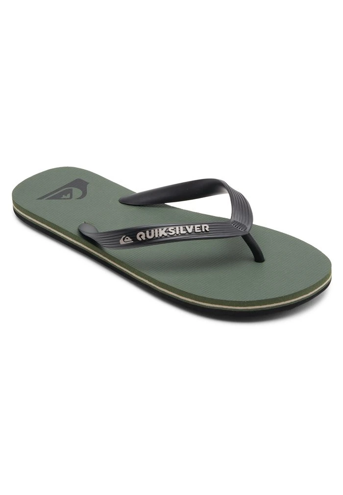 Quiksilver MOLOKAI - Tongs - Green/black 4 Quiksilver MOLOKAI - Tongs - Green/black – Image 2