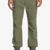 Quiksilver SEA BED - Pantalons Outdoor - Grape Leaf