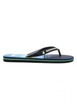 Quiksilver MOLOKAI PANEL - Tongs - Blue -Quiksilver Soldes 5c07a341c8df4fef9ae33f5f63cd0117