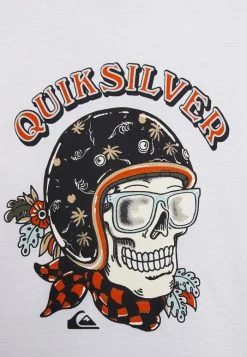 Quiksilver SKULL TROOPER SS YTH - T-shirt Imprimé - White -Quiksilver Soldes 5c5e2aa1bbc34d7d95e9083e8ec8b25a