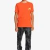 Quiksilver HELLS YEAH SS YTH - T-shirt Imprimé - Cherry Tomato -Quiksilver Soldes 5d265880f4eb40a2916e3f1c68982d30