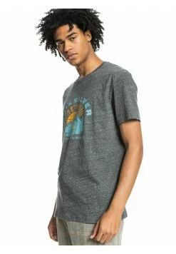 Quiksilver MOUNTAIN SIDE - T-shirt Imprimé - Charcoal Heather 5 Quiksilver MOUNTAIN SIDE - T-shirt Imprimé - Charcoal Heather -Quiksilver Soldes 5da8ea8eec7b42668618391f5b8b4469