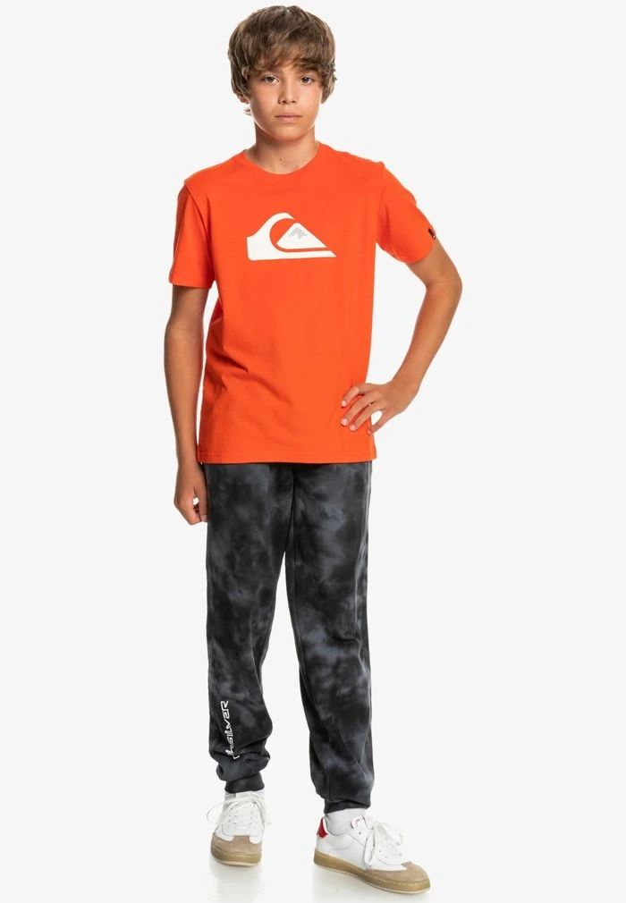 Quiksilver COMP LOGO - T-shirt Imprimé - Cherry Tomato 3 Quiksilver COMP LOGO - T-shirt Imprimé - Cherry Tomato