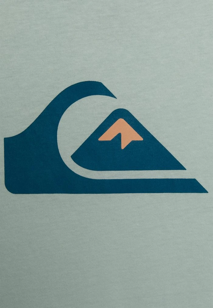 Quiksilver COMP LOGO - T-shirt Imprimé - Blue Glass 5 Quiksilver COMP LOGO - T-shirt Imprimé - Blue Glass â Image 3