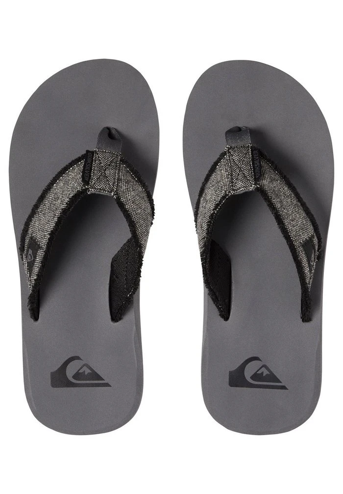 Quiksilver MONKEY ABYSS - Tongs - Grey 4 Quiksilver MONKEY ABYSS - Tongs - Grey – Image 2