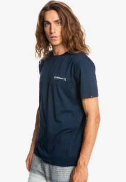 Quiksilver RESIN TINT - T-shirt Imprimé - Navy Blazer -Quiksilver Soldes 5fa6ee3c51c64c759ca22102d00cbd0e