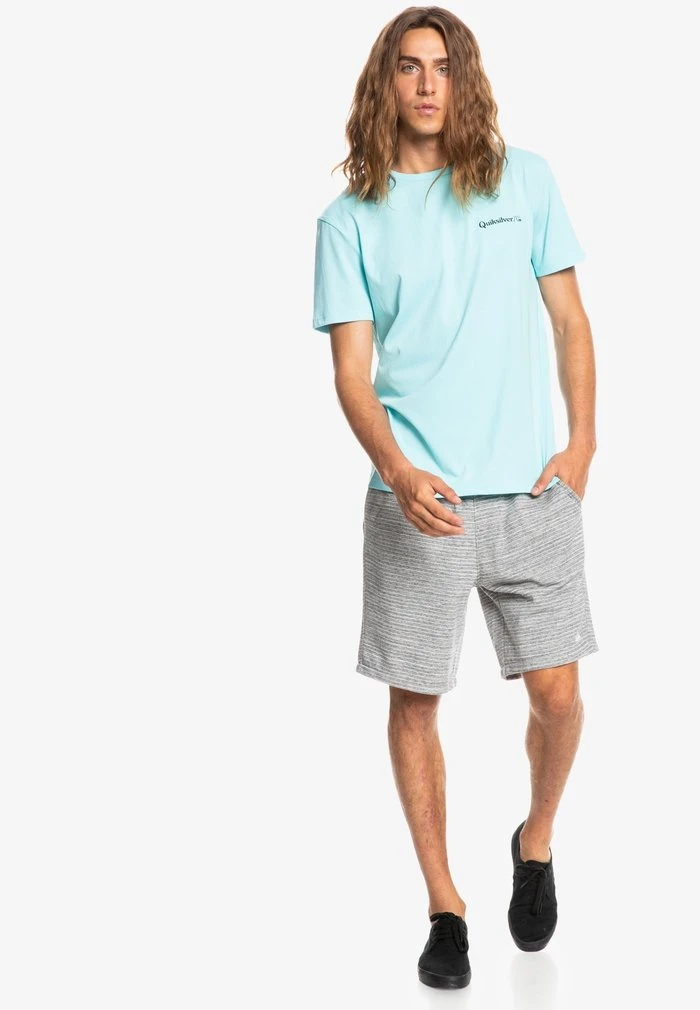 RESIN TINT - T-shirt imprimé - blue Quiksilver RESIN TINT - T-shirt Imprimé - Blue -Quiksilver Soldes 6000a6a189294434bfd94d2c36dcec13