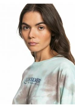 Quiksilver T-shirt à Manches Longues - Crystal -Quiksilver Soldes 615c7a6ae2444402b283b42543156670