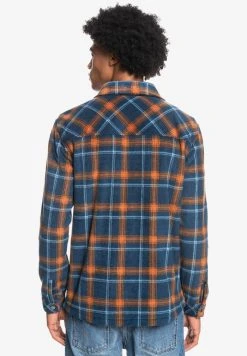 Quiksilver Chemise - Insignia Blue Plaid Surfdays -Quiksilver Soldes 641e4538fc2147ac9bd0250a98d1c01d