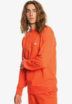 Quiksilver Sweatshirt - Cherry Tomato Spacedye -Quiksilver Soldes 646bbb8e90ec48c6849168aefa0ce23c