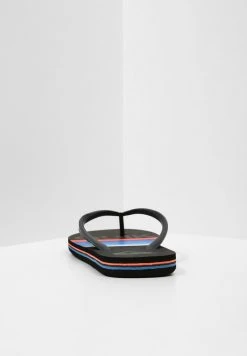 Quiksilver MOLOKAI SLAB - Tongs - Black/grey/blue 6 Quiksilver MOLOKAI SLAB - Tongs - Black/grey/blue -Quiksilver Soldes 649cb8716a814e7684217a62f59541dc