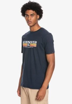 Quiksilver LINED UP - T-shirt Imprimé - Navy Blazer 9 Quiksilver LINED UP - T-shirt Imprimé - Navy Blazer -Quiksilver Soldes 64aee2964c4b4ff9a26eeab2db86cec4