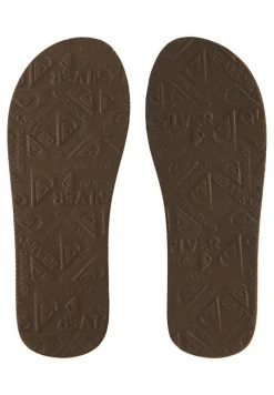 Quiksilver HILLCREST - Tongs - Black -Quiksilver Soldes 64b2925976d14c90aee4437875193fd2