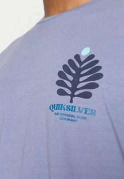 Quiksilver PROMOTE THE STOKE - T-shirt Imprimé - Purple Impression -Quiksilver Soldes 64f02616865b429c89bf7a9fea492d24