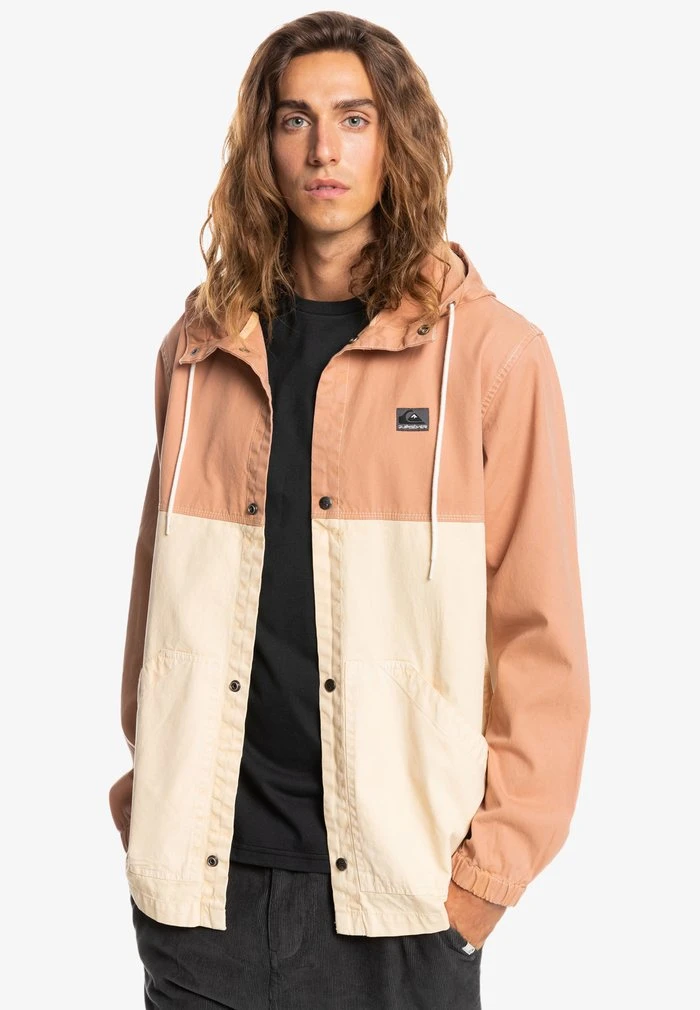 Veste légère - burnt ochre Quiksilver Veste Légère - Burnt Ochre -Quiksilver Soldes 650937d9ede94fa9998e3b71cd7a8685