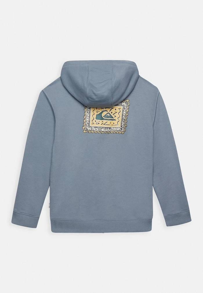 RADICAL ROOTS - Sweat à capuche zippé - faded denim Quiksilver RADICAL ROOTS - Sweat à Capuche Zippé - Faded Denim -Quiksilver Soldes 651294fdb9aa403fba208399b94d296d