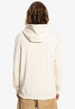 Quiksilver STIR IT UP - Sweat à Capuche - Antique White -Quiksilver Soldes 65543927de9843578370a26cfe1a0902