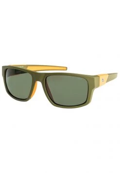Quiksilver Lunettes De Soleil - Matt Kaki Orange/green Polari