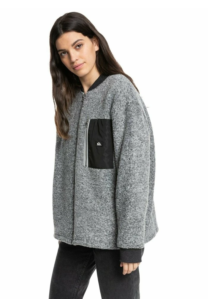 SURFER SHELTER - Veste polaire - dark grey heather Quiksilver SURFER SHELTER - Veste Polaire - Dark Grey Heather -Quiksilver Soldes 66527bfdff1d41a4926ec1b8c9381f75