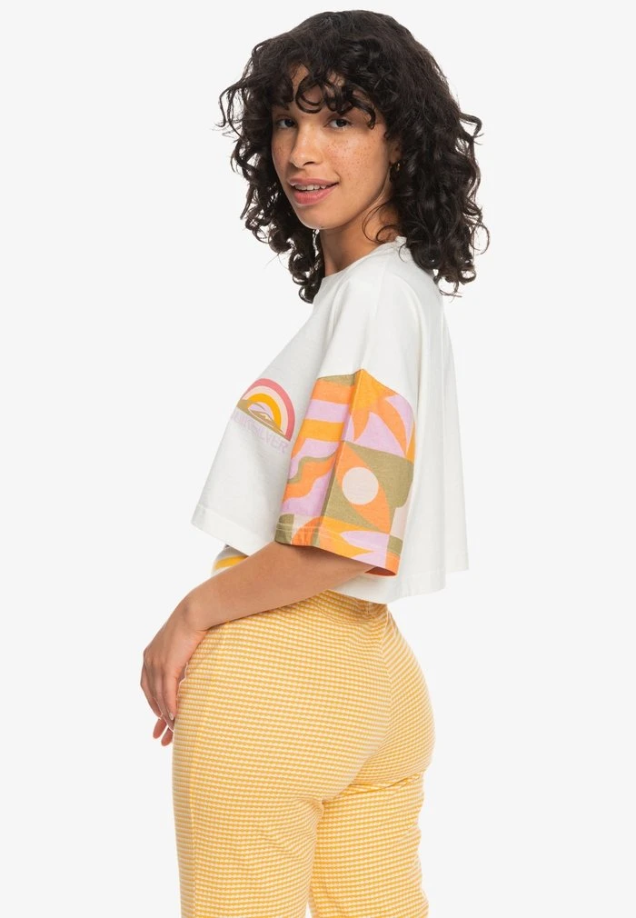 Quiksilver T-shirt Imprimé - White 5 Quiksilver T-shirt Imprimé - White – Image 3