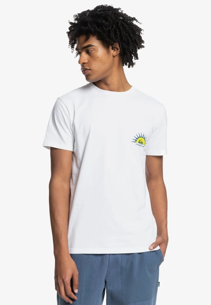 Quiksilver ROGUE AIR - T-shirt Imprimé - White 3 Quiksilver ROGUE AIR - T-shirt Imprimé - White