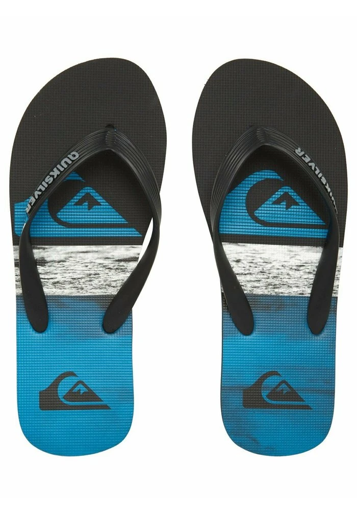 Tongs - black/blue/black Quiksilver Tongs - Black/blue/black -Quiksilver Soldes 67f07bc3491a45c19292bd712a9b5dbf