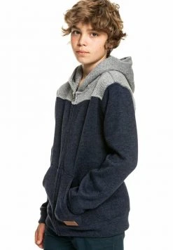 Quiksilver Sweat à Capuche Zippé - Parisian Night -Quiksilver Soldes 67fb313c4a7847a79e5c56dd7f2b5ad4