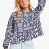 Quiksilver Sweatshirt - Vintage Indigo Tropical Trip 1 Quiksilver Sweatshirt - Vintage Indigo Tropical Trip -Quiksilver Soldes 68725c0092e147978ebdcf9228c492a2