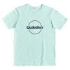 Quiksilver WORDS REMAIN - T-shirt Imprimé - Beach Glass -Quiksilver Soldes 68985b4a96874b03846d676e577cfd7b
